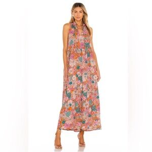 BB Dakota California Soul Print Maxi Dress